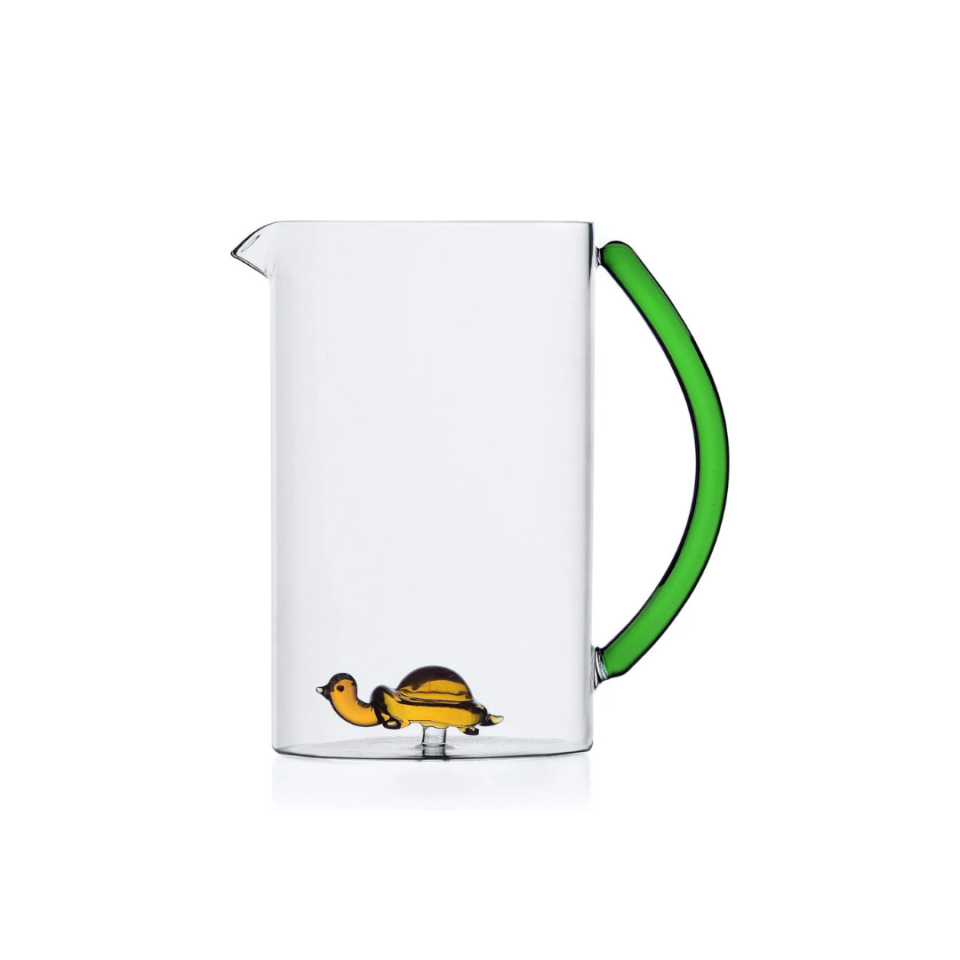 Jug Turtle and Flower