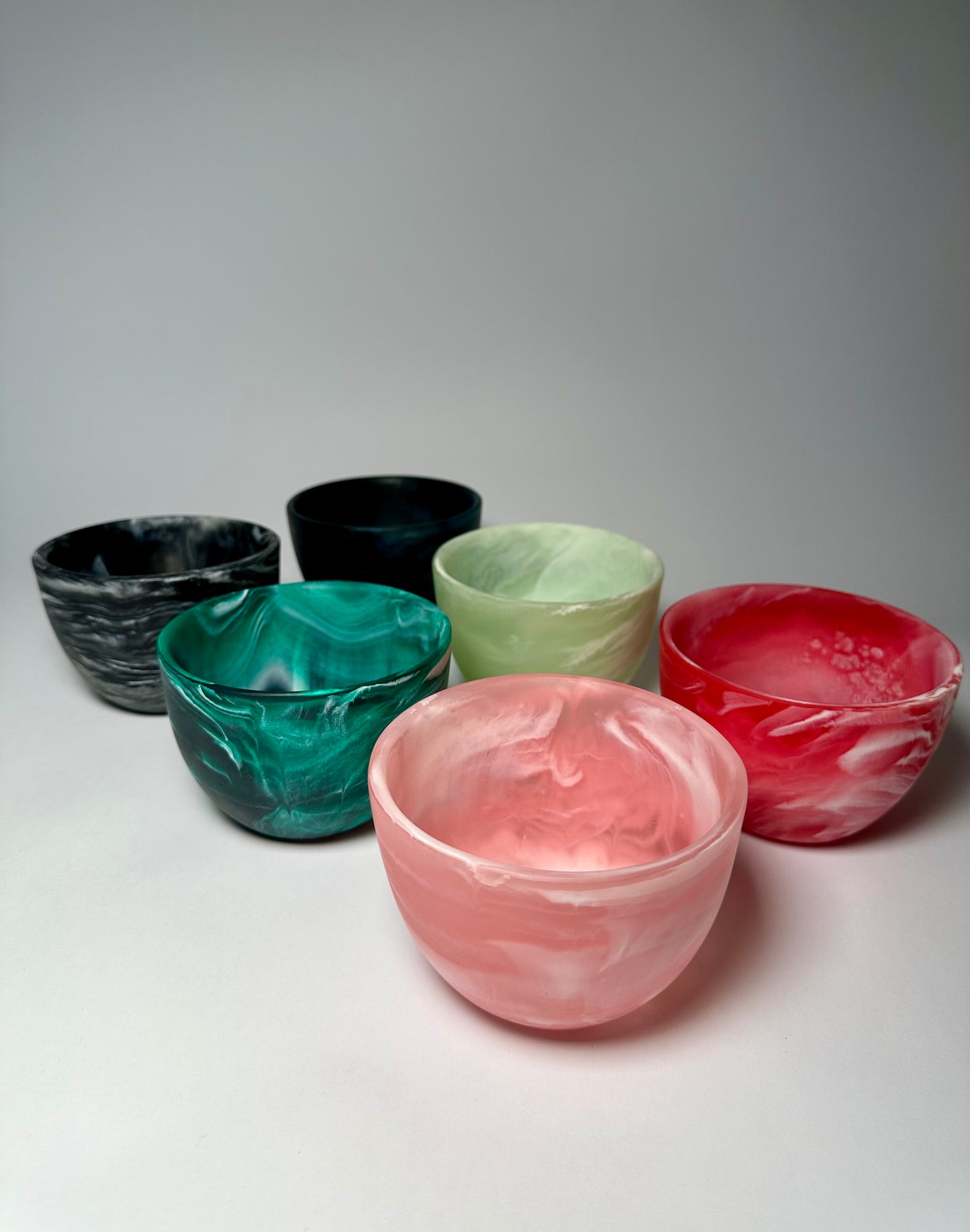 Deep Small bowls multicolor set