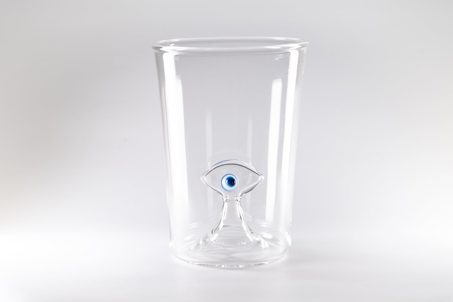 Hand Blown Glass Evil Eye set of 6