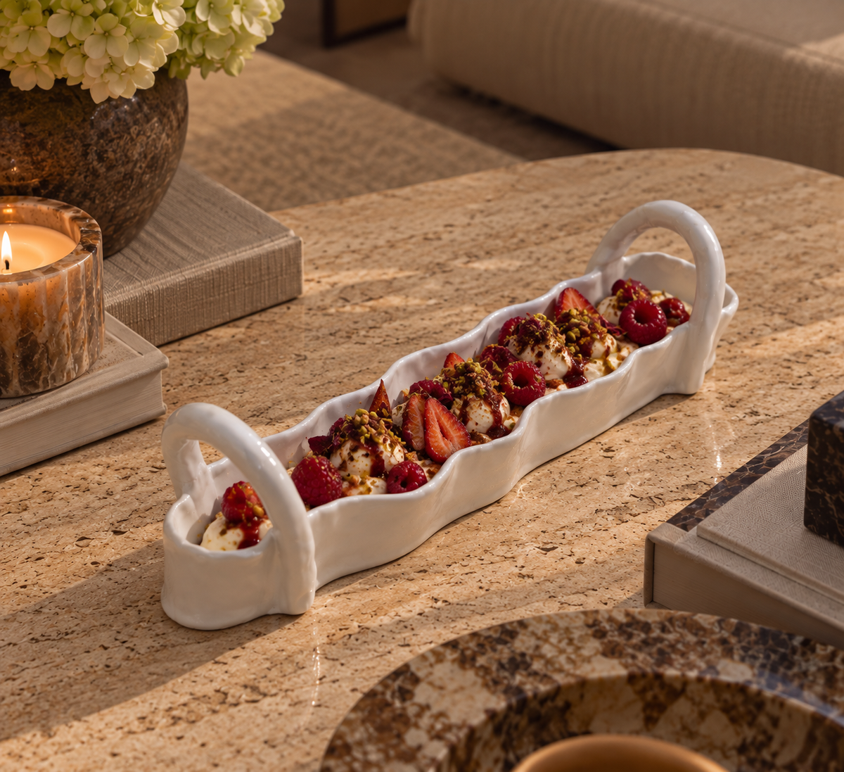 Slim Oval Basket