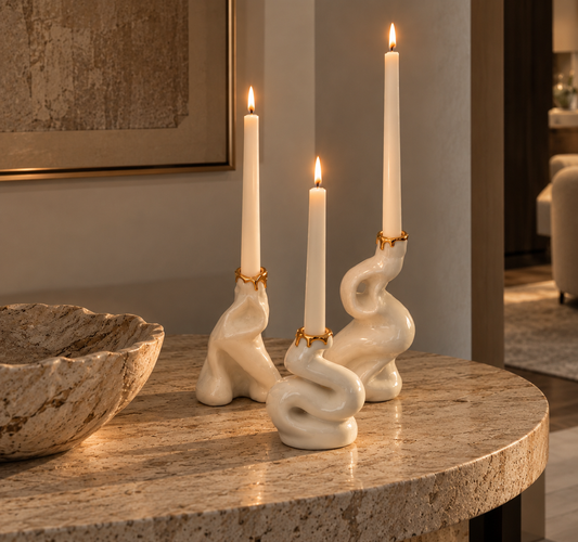 Knot Candle Holders