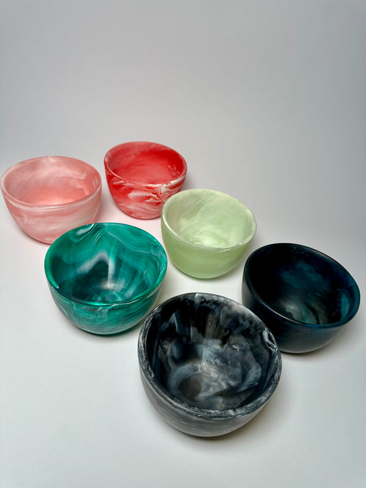 Deep Small bowls multicolor set