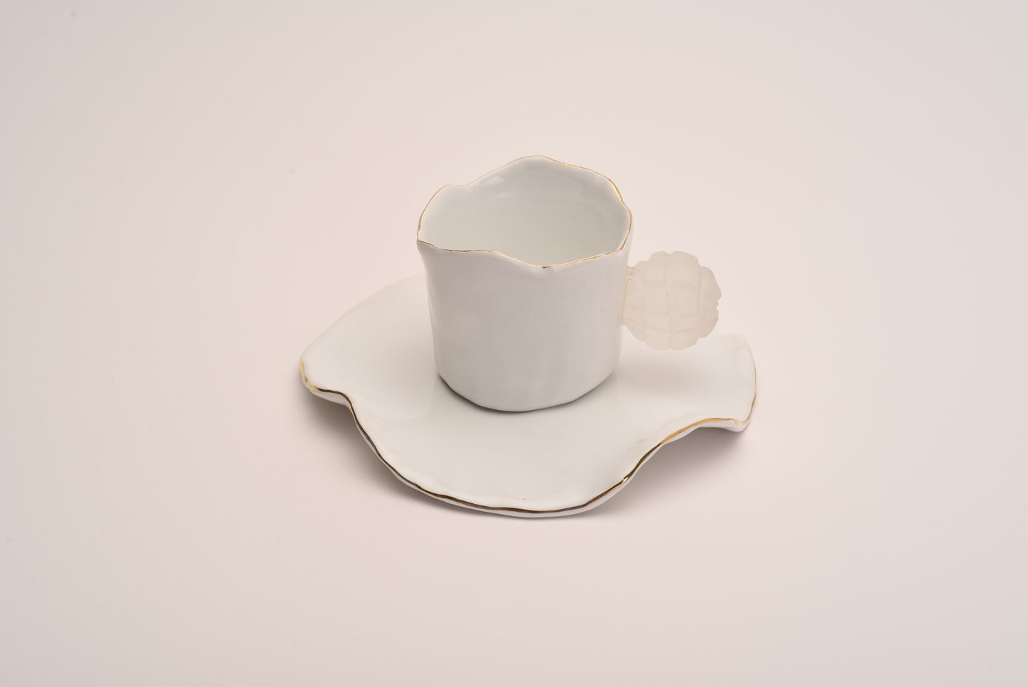 Coffee Bride Cup with Handle - Set of 6