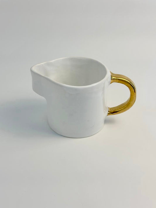 Saucière white with Gold