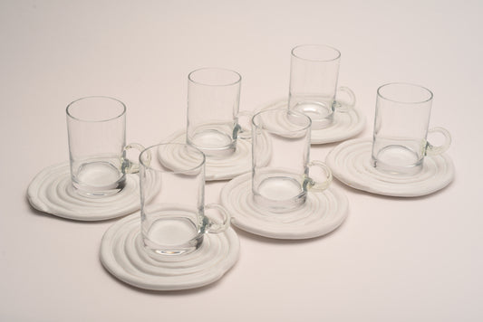 Organic Tea Cups - Set of 6