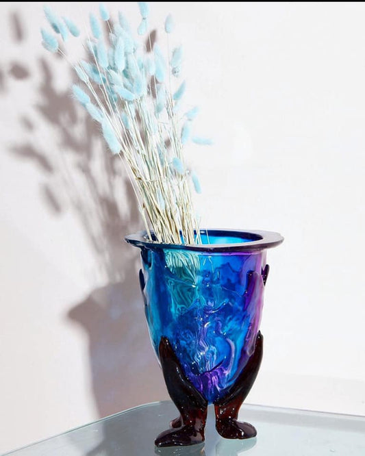 Standing Blue Gaetano vase